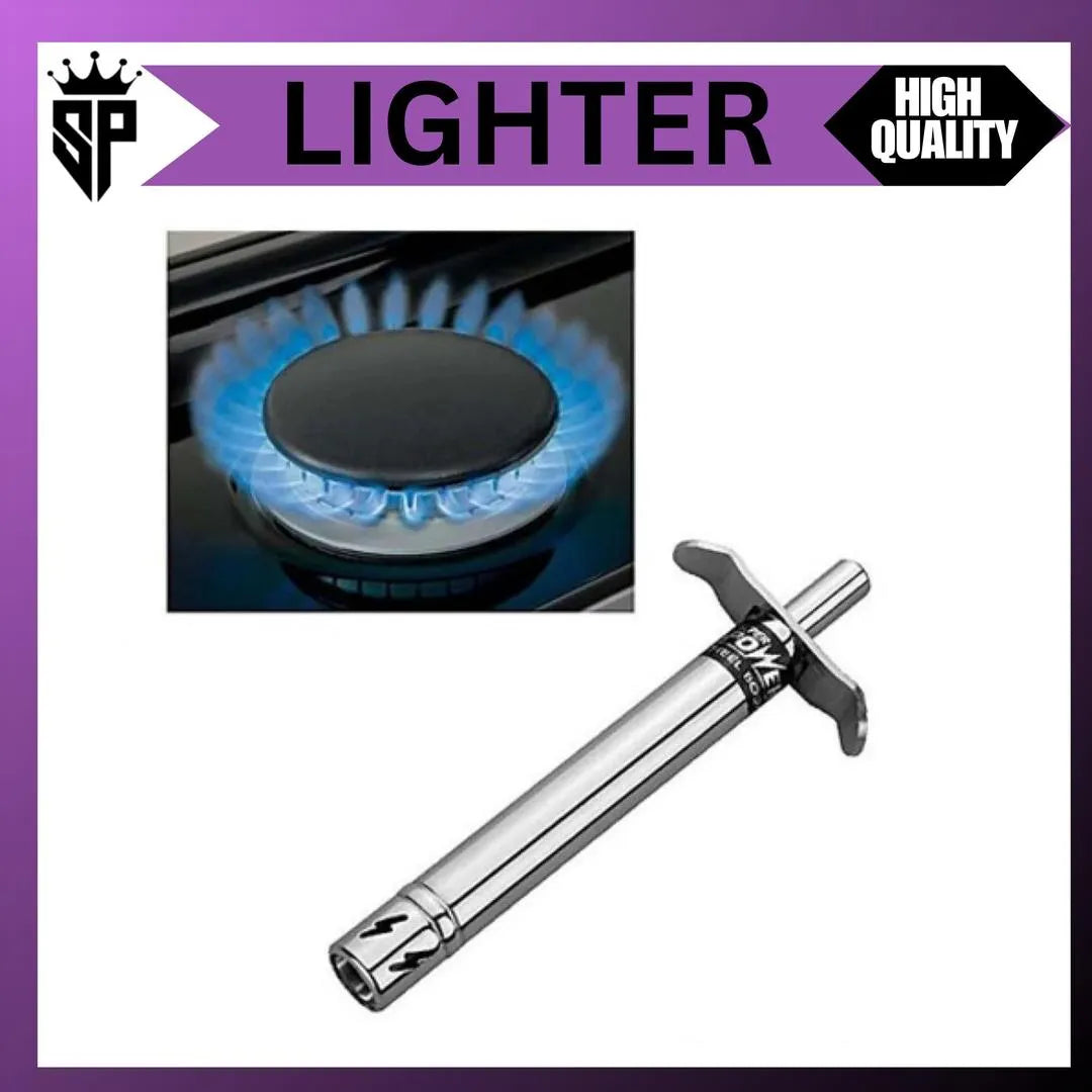 Metallic Tiger Stove Lighter No Refill Durable